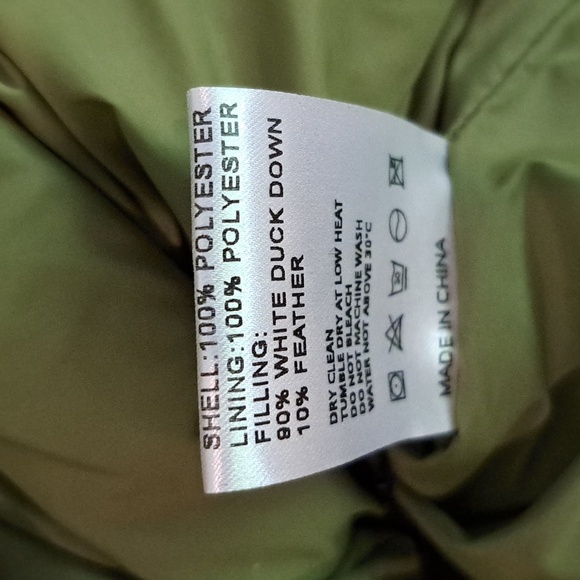 NWT Oversized Statement Hooded Puffer Jacket (Olive Green) - Lattelier - Picture 13 of 13